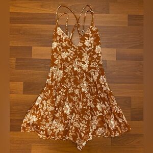 Forever 21 Blossom Strappy Romper